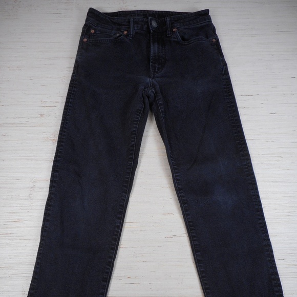 American Eagle Athletic Straight Jeans Black 28x30 Men’s - Picture 2 of 6